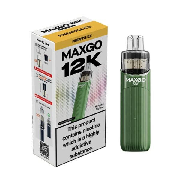 RELX MAXGO 12K PREFILLED POD VAPE KIT 18MG - Image 13