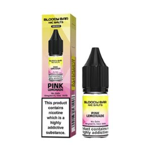 PINK LEMONADE 10ML NIC SALT BLOODY BAR
