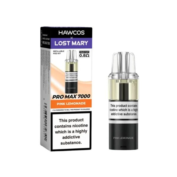 HAWCOS X LOST MARY PRO MAX 7000 PREFILLED PODS & REFILL CONTAINERS 20MG - Image 11