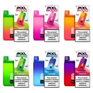 PIXL 8000 PREFILLD POD VAPE KIT 20MG