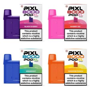 PIXL 8000 PREFILLED PODS & REFILL CONTAINERS 20MG