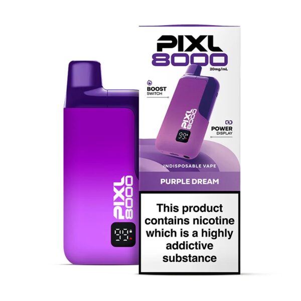 PIXL 8000 PREFILLD POD VAPE KIT 20MG - Image 34