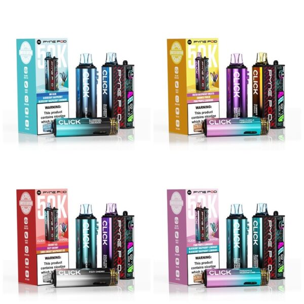 PYNE POD CLICK 50K PREFILLED POD VAPE KIT 20MG