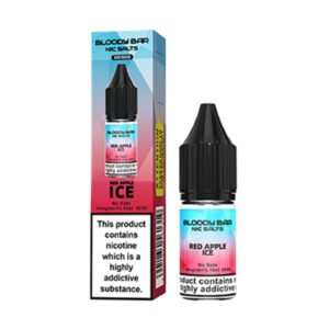 RED APPLE ICE 10ML NIC SALT BLOODY BAR