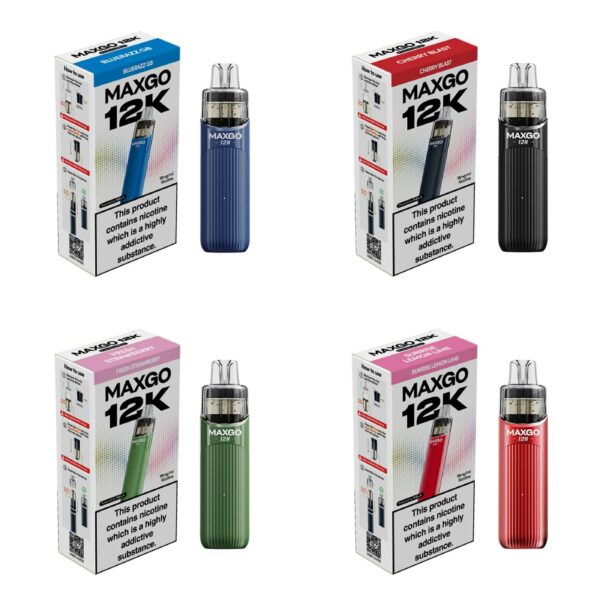 RELX MAXGO 12K PREFILLED POD VAPE KIT 18MG