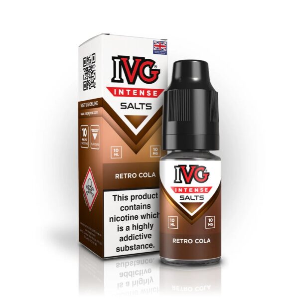 RETRO COLA 10ML NIC SALT IVG INTENSE SALTS