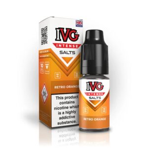 RETRO ORANGE 10ML NIC SALT IVG INTENSE SALTS