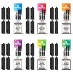 REVOL 2600 4 IN 1 PREFILLED VAPE PODS 20MG (4 PACK)