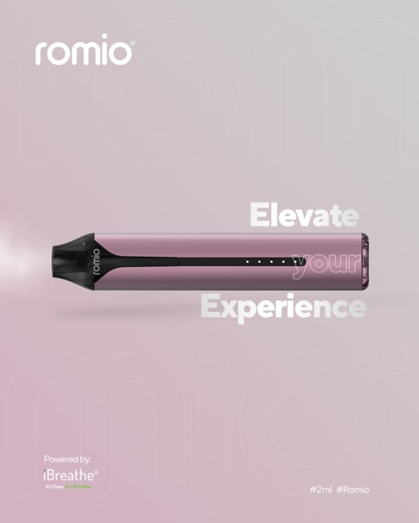 ROMIO ASTER R REFILLABLE POD VAPE KIT - Image 4