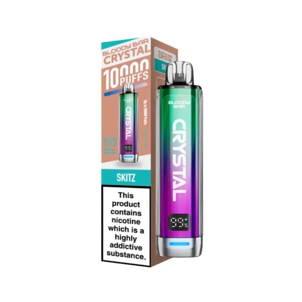 BLOODY BAR CRYSTAL 10K PREFILLED POD VAPE KIT 20MG - Image 2