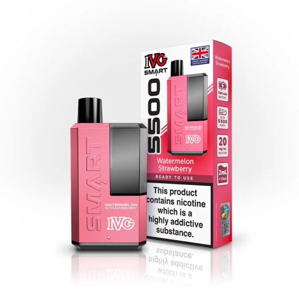 IVG SMART 5500 PREFILLED POD VAPE KIT 20MG - Image 4