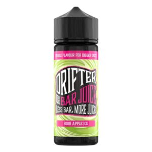 SOUR APPLE ICE 100ML E LIQUID DRIFTER BAR JUICE