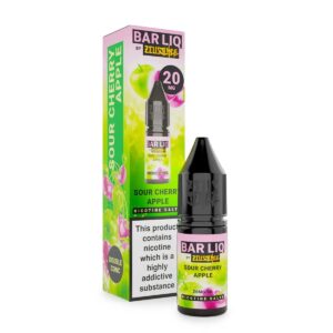 SOUR CHERRY APPLE 10ML NIC SALT BAR LIQ BY ZEUS JUICE