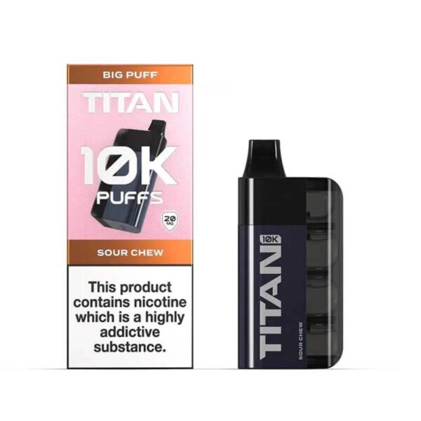 TITAN 10K PREFILLED POD VAPE KIT 20MG - Image 2