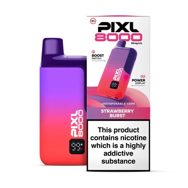 PIXL 8000 PREFILLD POD VAPE KIT 20MG - Image 6