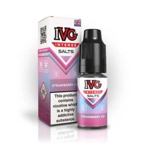 STRAWBERRY ICE 10ML NIC SALT IVG INTENSE SALTS