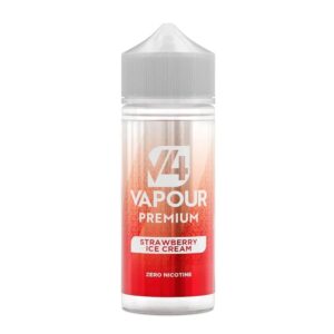 STRAWBERRY ICE CREAM 100ML E LIQUID V4 VAPOUR
