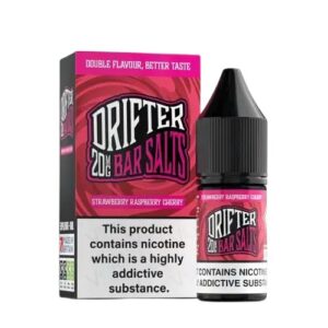 STRAWBERRY RASPBERRY CHERRY 10ML NIC SALT DRIFTER BAR SALTS