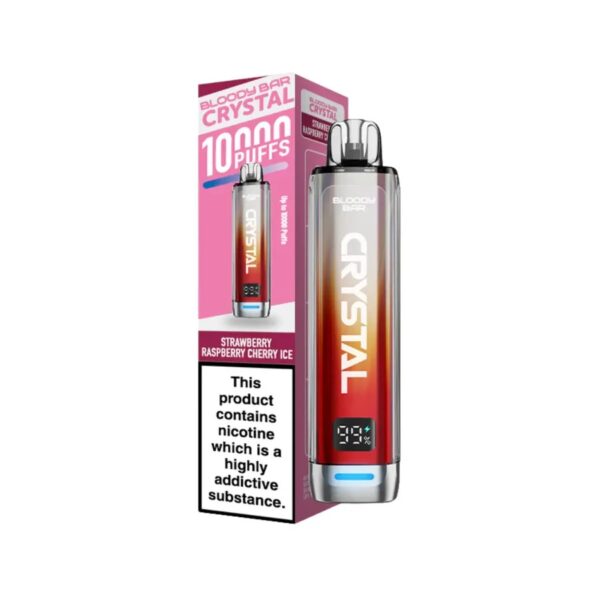 BLOODY BAR CRYSTAL 10K PREFILLED POD VAPE KIT 20MG - Image 8
