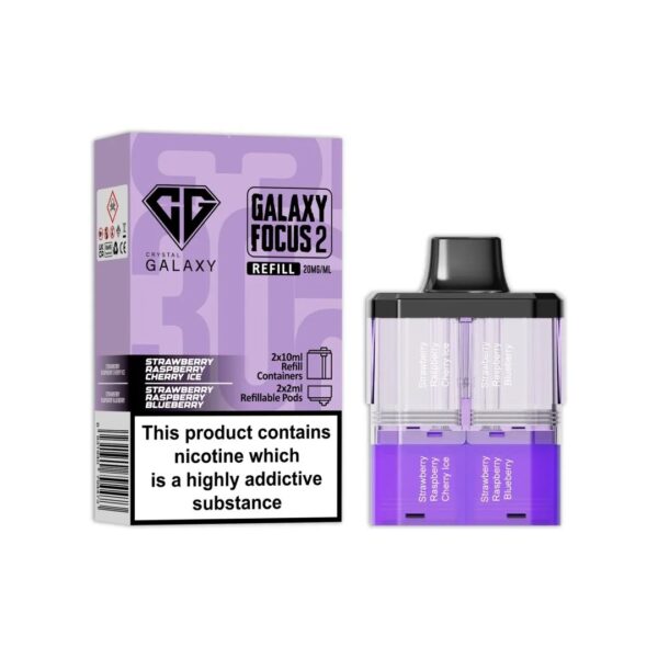 CRYSTAL GALAXY 30K FOCUS 2 PREFILLED PODS 20MG - Image 6