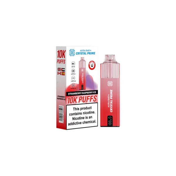 AURA BAR 10K DISPOSABLE VAPE KIT BY CRYSTAL PRIME 20MG - Image 18