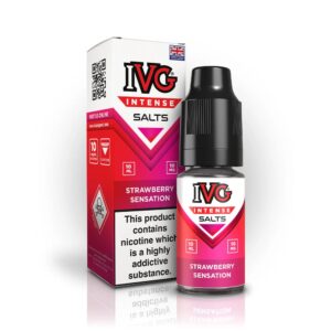 STRAWBERRY SENSATION 10ML NIC SALT IVG INTENSE SALTS