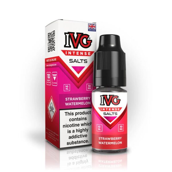 STRAWBERRY WATERMELON 10ML NIC SALT IVG INTENSE SALTS