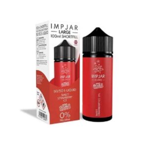 SWEET STRAWBERRY ICE 100ML E LIQUID IMP JAR LARGE