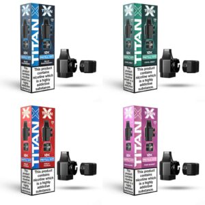 TITAN X PREFILLED PODS & REFILL CONTAINERS 20MG