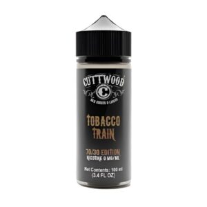 TOBACCO TRAIN 70/30 EDITION 100ML E LIQUID CUTTWOOD