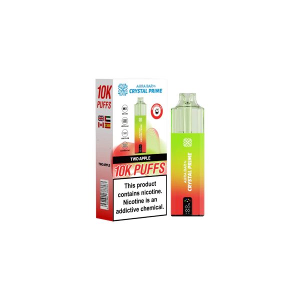 AURA BAR 10K DISPOSABLE VAPE KIT BY CRYSTAL PRIME 20MG - Image 22