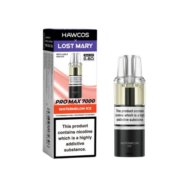 HAWCOS X LOST MARY PRO MAX 7000 PREFILLED PODS & REFILL CONTAINERS 20MG - Image 15