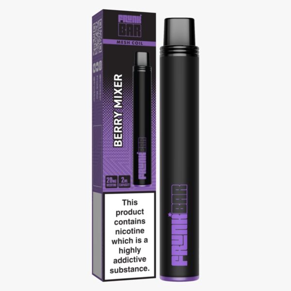 FRUNK MESH BAR 600 DISPOSABLE VAPE KIT 20MG EXP - Image 4