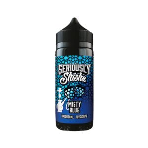 MISTY BLUE 100ML E LIQUID SERIOUSLY SHISHA