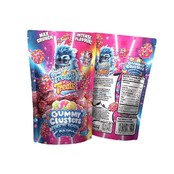 GUMMY CLUSTERS FREEZE DRIED CANDY SWEETS FREEZY TREATS - Image 2