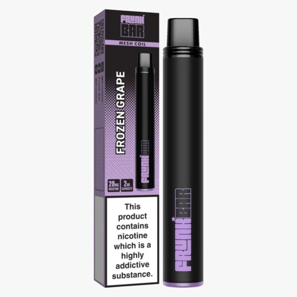 FRUNK MESH BAR 600 DISPOSABLE VAPE KIT 20MG EXP - Image 6