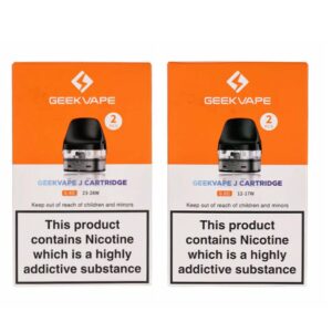 GEEKVAPE J REPLACEMENT POD CARTRIDGES (2 PACK)