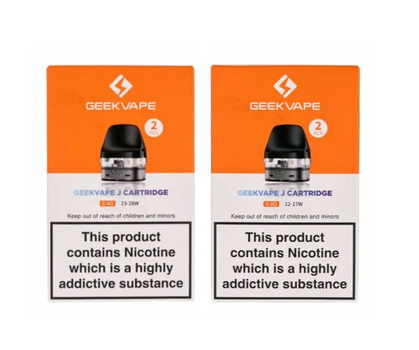 GEEKVAPE J REPLACEMENT POD CARTRIDGES (2 PACK)