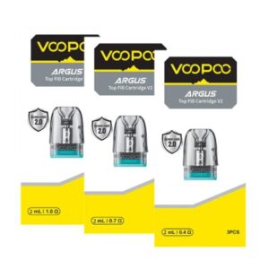 VOOPOO ARGUS TOP-FILL V2 POD CARTRIDGES (3 PACK)