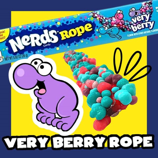 NERDS VERY BERRY ROPE CANDY BY NESTLE - Image 2