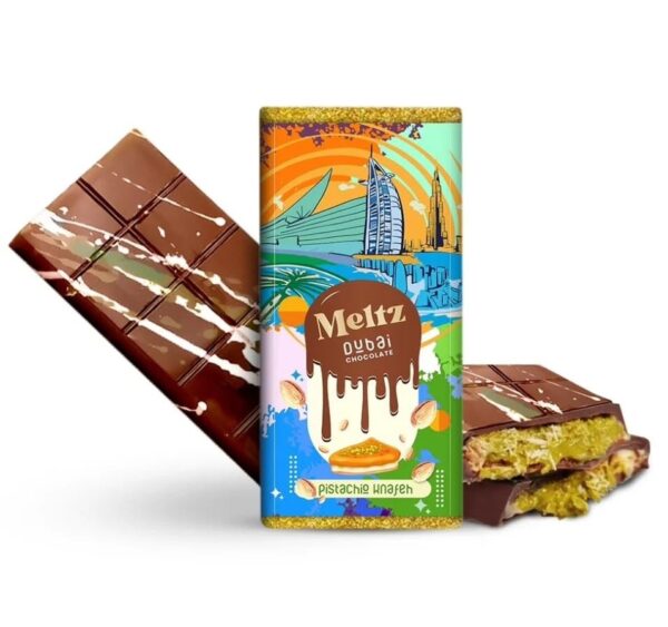 PISTACHIO KNAFEH 192G MELTZ DUBAI CHOCOLATE - Image 2