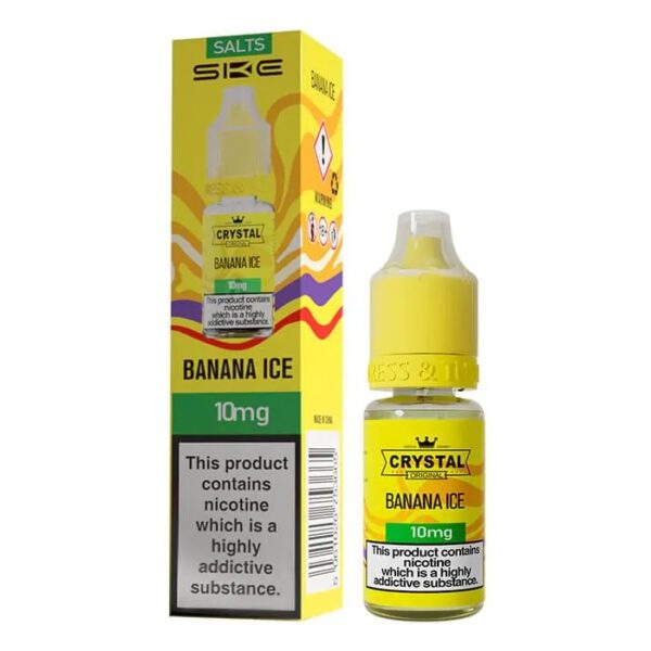 BANANA ICE 10ML NIC SALT SKE CRYSTAL ORIGINAL