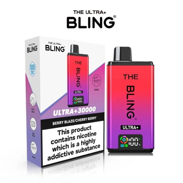 THE BLING ULTRA+ 30K PREFILLED POD VAPE KIT 20MG - Image 14