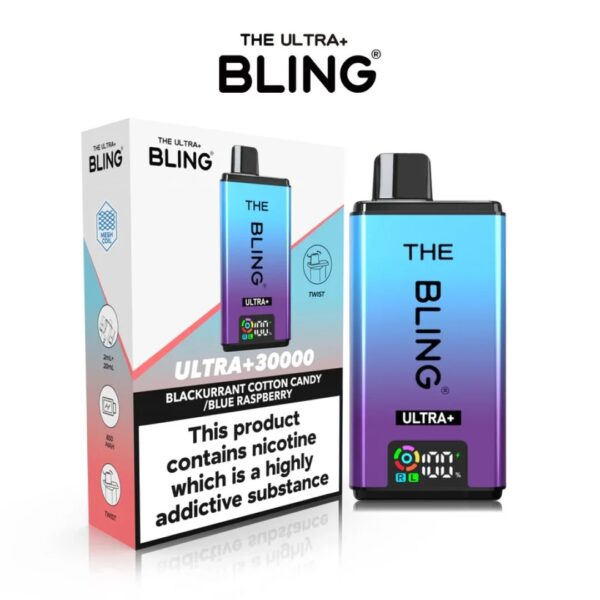THE BLING ULTRA+ 30K PREFILLED POD VAPE KIT 20MG - Image 16
