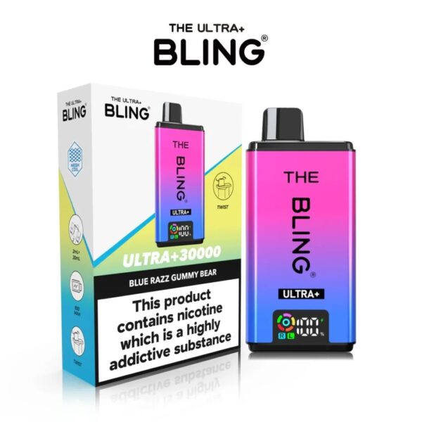 THE BLING ULTRA+ 30K PREFILLED POD VAPE KIT 20MG - Image 20