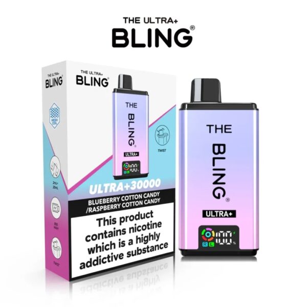 THE BLING ULTRA+ 30K PREFILLED POD VAPE KIT 20MG - Image 22