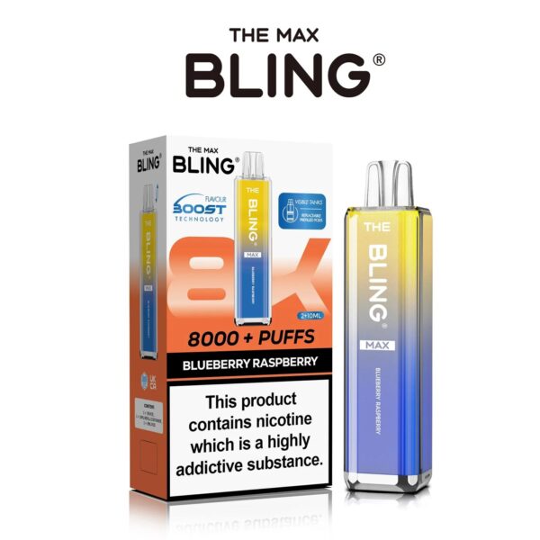 THE CRYSTAL BLING MAX 8000 PREFILLED POD VAPE KIT 20MG - Image 22