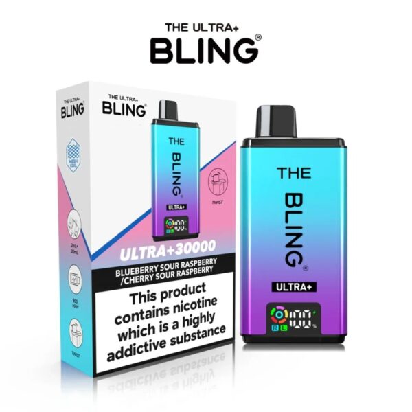 THE BLING ULTRA+ 30K PREFILLED POD VAPE KIT 20MG - Image 26
