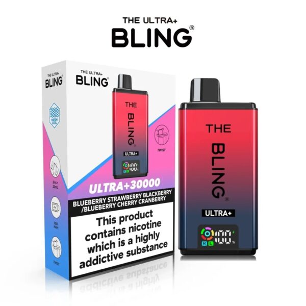THE BLING ULTRA+ 30K PREFILLED POD VAPE KIT 20MG - Image 28