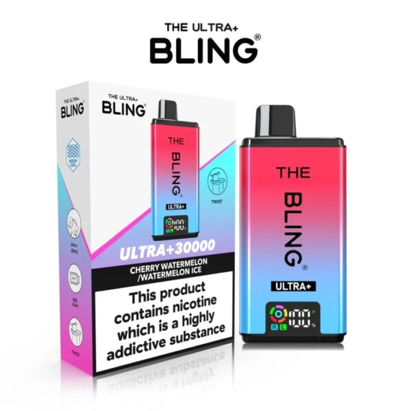 THE BLING ULTRA+ 30K PREFILLED POD VAPE KIT 20MG - Image 30